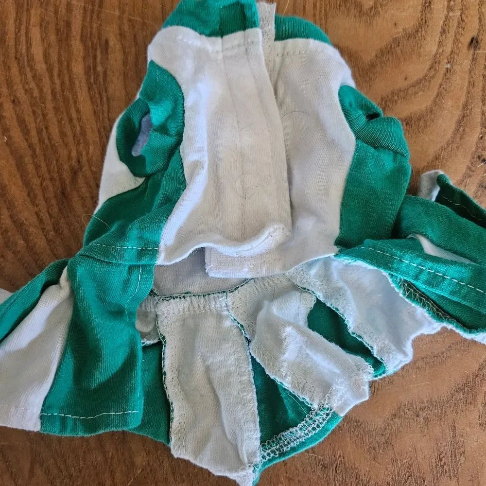 Michigan State Univ Cheerleader XS Dog Shirt MSU Pet‎ Apparel Costume Spirit